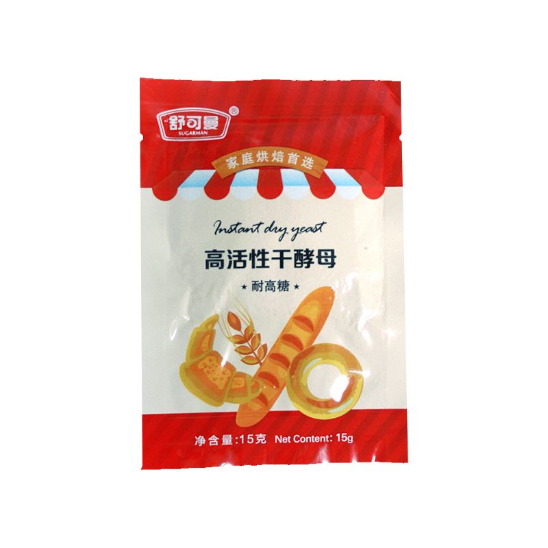舒可曼耐高糖干酵母15克/袋装 发酵粉 烘焙原料 调味品 舒可曼(SUGARMAN)出品 国产食品