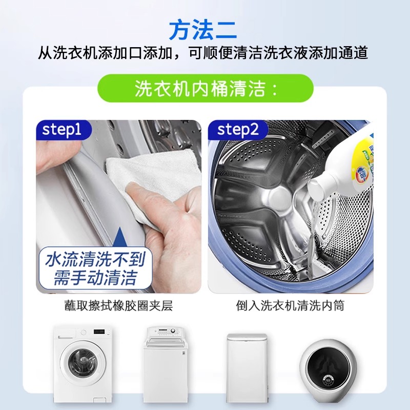 洗衣机除菌清洁剂高清大图