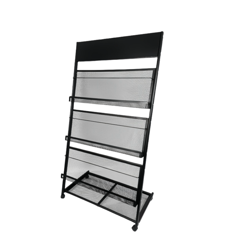 鑫龙都 书报架 125cm高 个高清大图