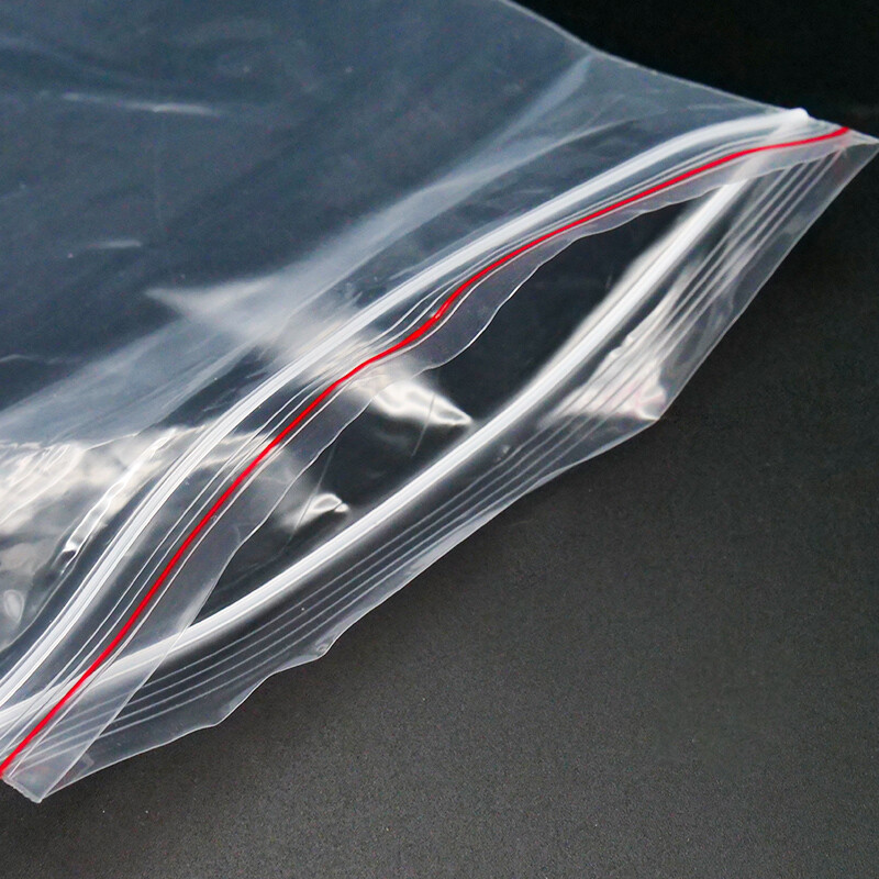 海斯迪克 HKL-1075 透明PE自封袋 10*15cm 8丝(1000个)