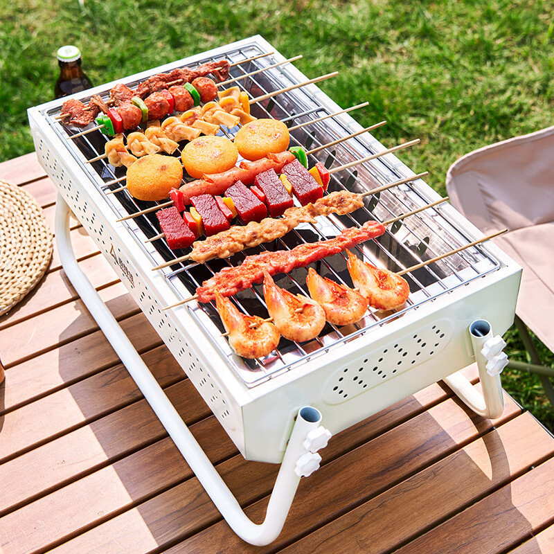 尚烤佳 朋白烧烤炉(白色/绿色随机)LS-023/623高清大图