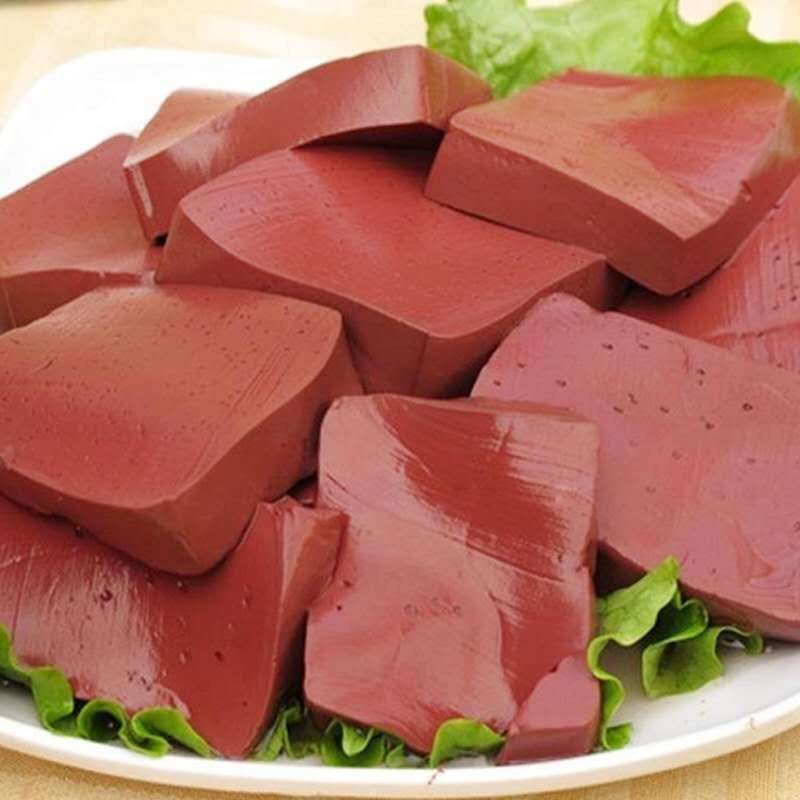 8盒正宗纯鸭血盒装鸭血粉丝汤带盒火锅麻辣烫毛血旺鸭血块2盒2盒鸭血