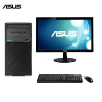 华硕(ASUS) D320MT商用台式电脑 21.5英寸显示器( i3-6100 4G 1T 集显 DVDRW W7 )