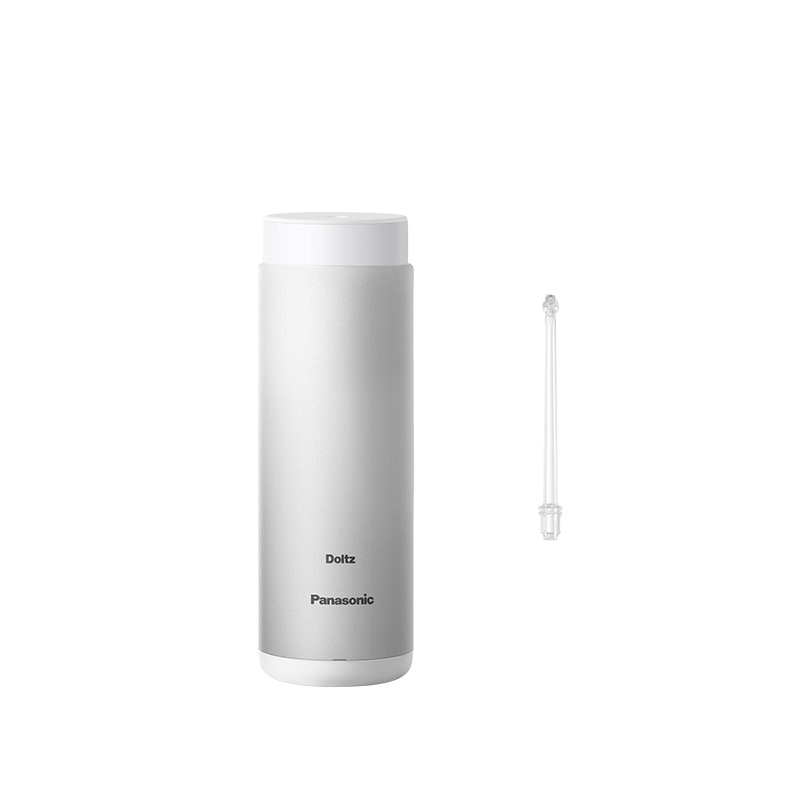 松下 (Panasonic)冲牙器 洗牙器 水牙线 小圆管清洁器 超声波水流 家用便捷式口腔清洁EW-DJ41-S405