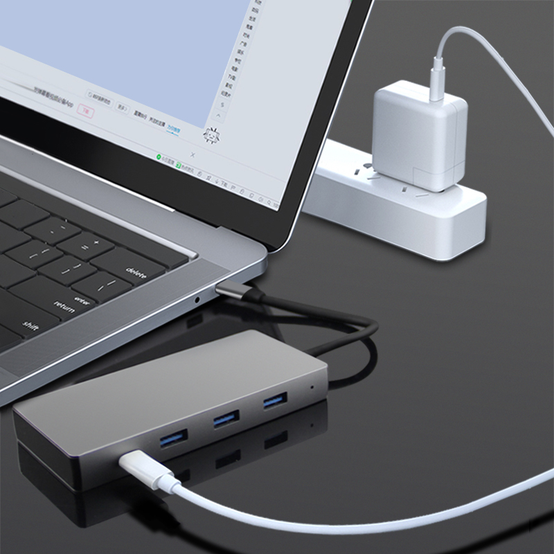 久宇usb外设type-c接口笔记本电脑 久宇 usb-c拓展坞荣耀magicbook