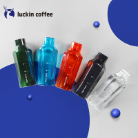 瑞幸咖啡(luckin coffee)联名款六角随行杯便携咖啡塑料杯子男女创意水杯