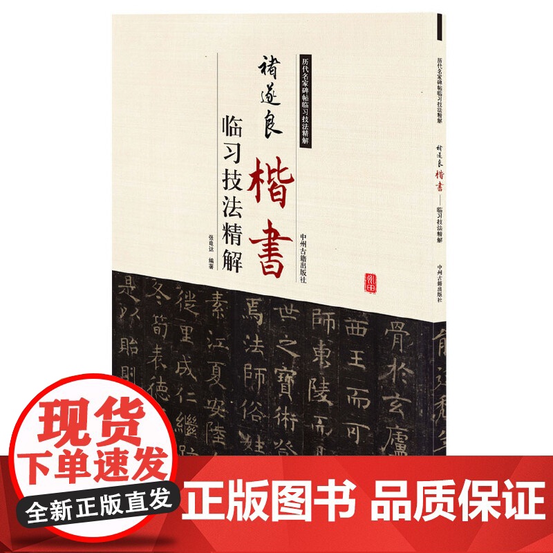 褚遂良楷书临习技法精解——历代名家碑帖临习技法精解 9787534858062 中州古籍出版社 张电达 编著高清大图