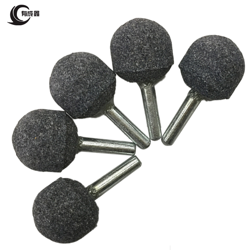 有成鑫 砂轮磨头 球形6*25mm 个高清大图