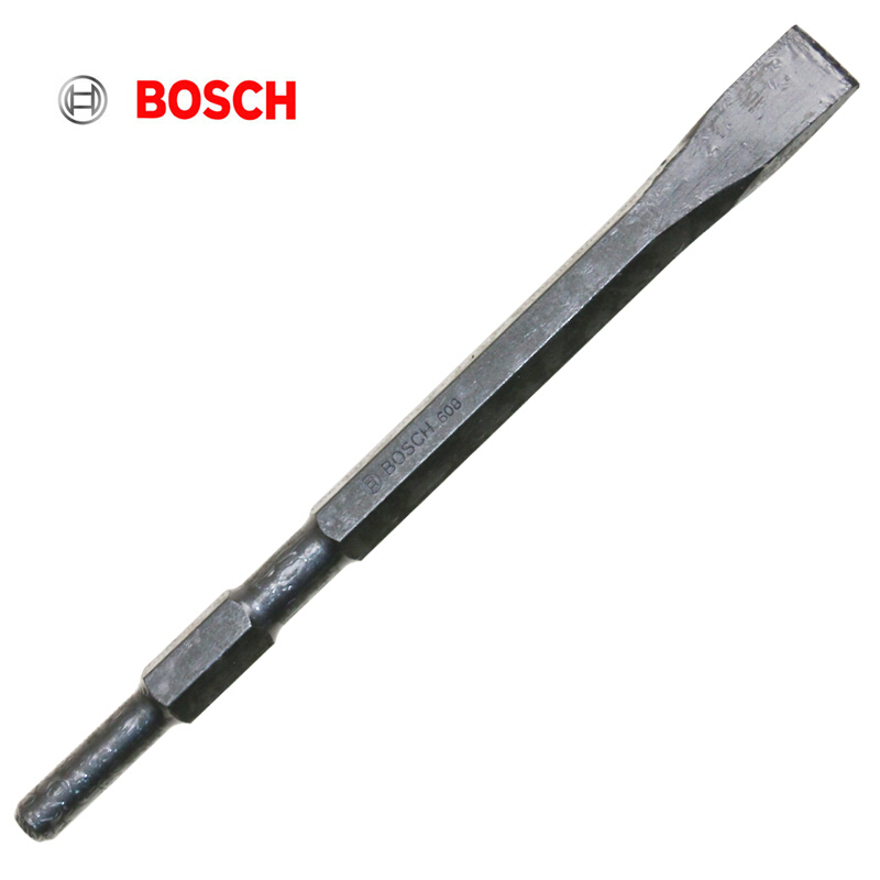博世(Bosch) 镐钎17*280扁凿TSH5000电镐钻头0810电镐镐头 六角柄扁凿17*280mm(单支)
