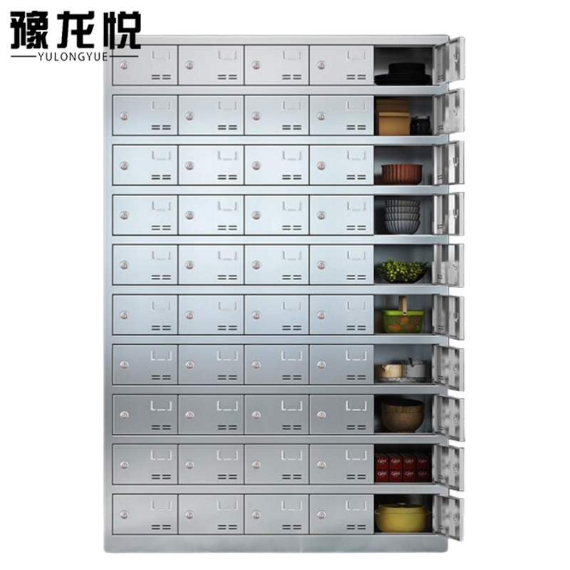 豫龙悦不锈钢碗柜 50门1200*300*1800mm(304)台