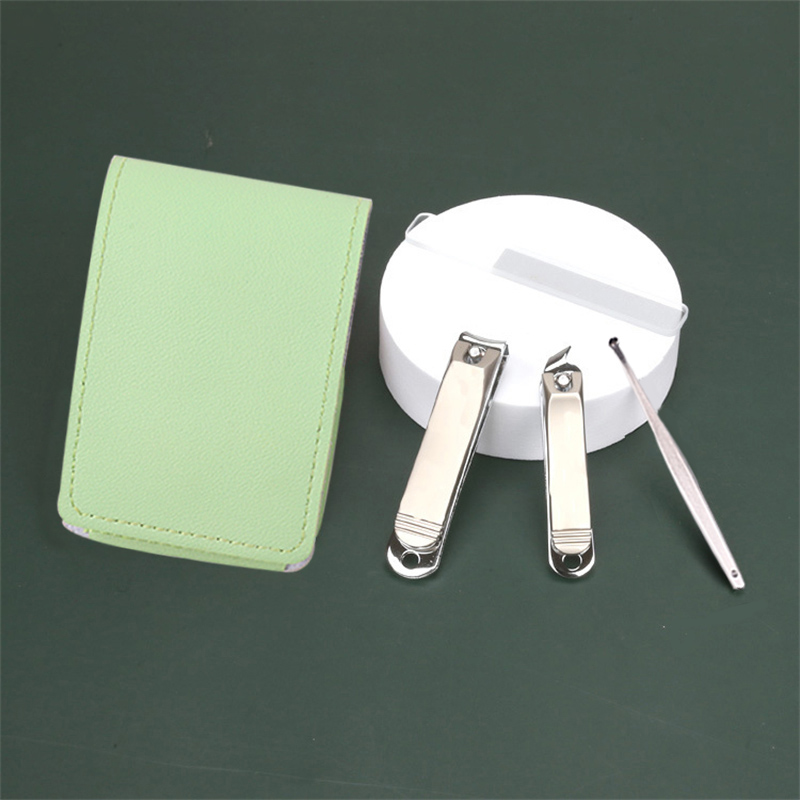 艾逸瑶选 阿西娜马卡龙修容修甲工具5件套 GJ-8012高清大图