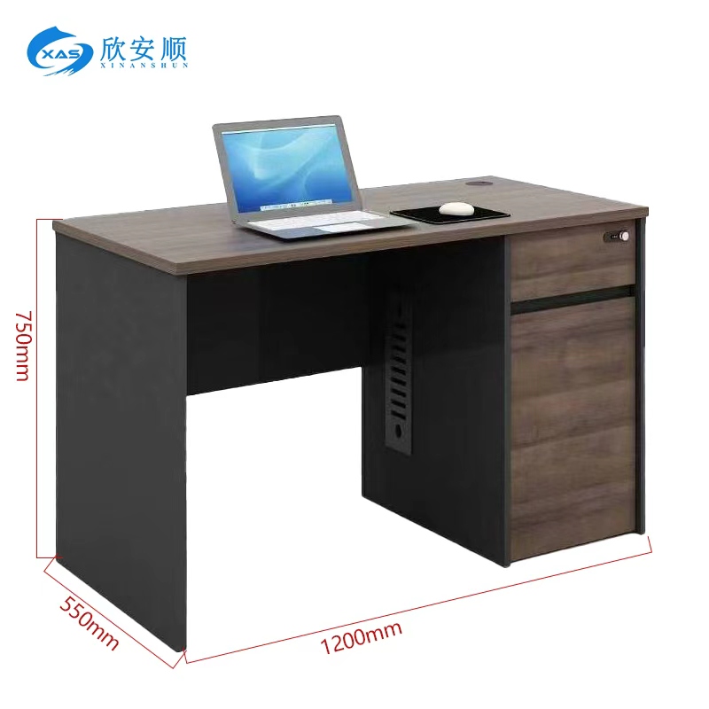 欣安顺 办公桌 1200*550*750mm 张高清大图