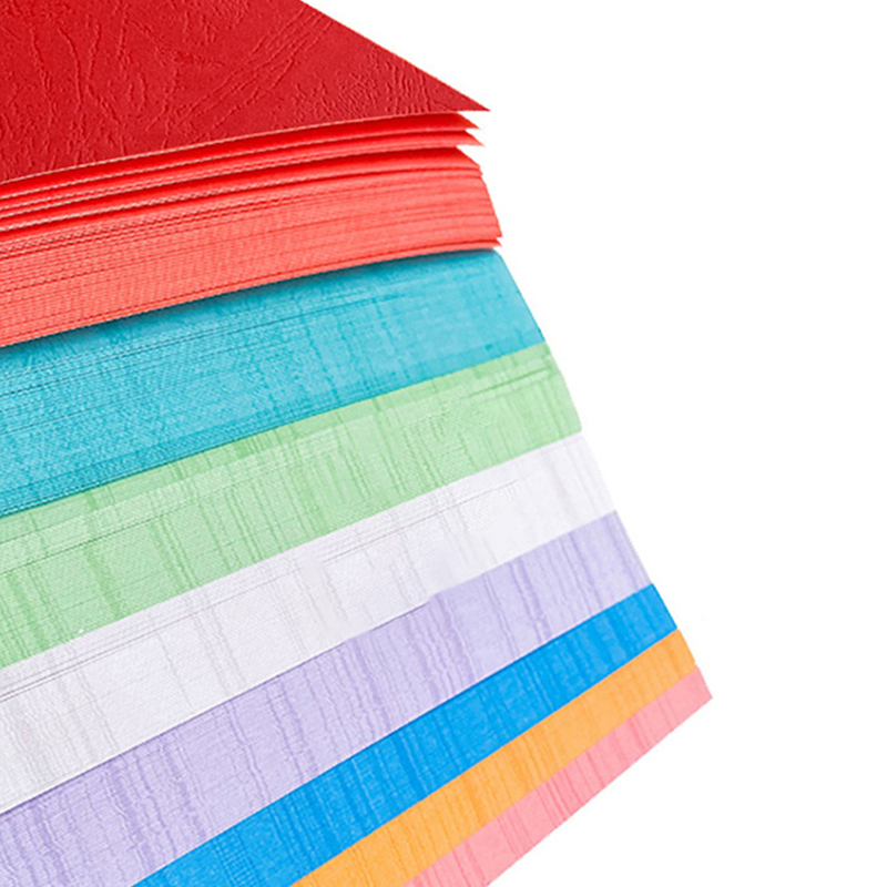 优彩嘉 彩色皮纹纸 A4 230g 深蓝色 1506 包高清大图