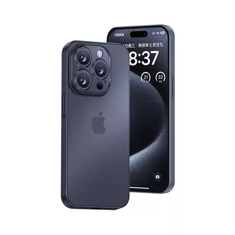 品胜适用iphone15promax手机壳苹果14plus保护套13pm新款超薄透明磨砂