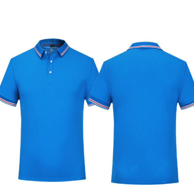 护善拓客polo杉深蓝色polo杉定制logo视频