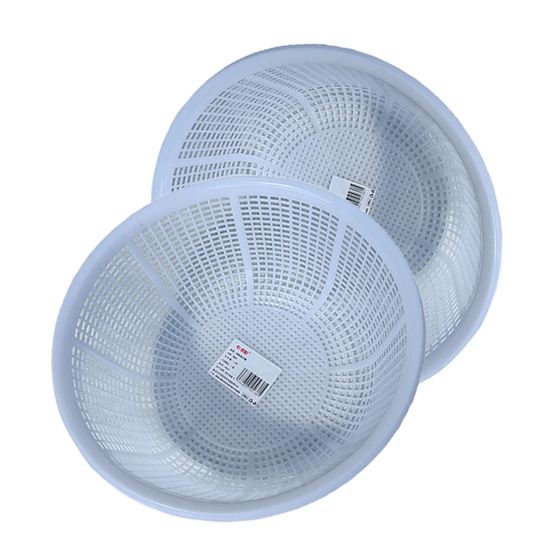 炯毅 收纳盒洗菜篮蔬菜塑料篮子配货框子长方形周转框收纳筐 收纳 沥水筐 40cm 个高清大图