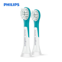 飞利浦(Philips) 儿童电动牙刷头 适配HX6322HX6312HX6311 HX6032/63迷你型2支装