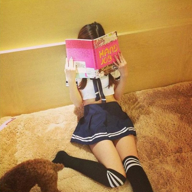 长夜漫漫情趣内衣性感情趣套装清纯装制服诱惑舞台演出服女1205高清大图