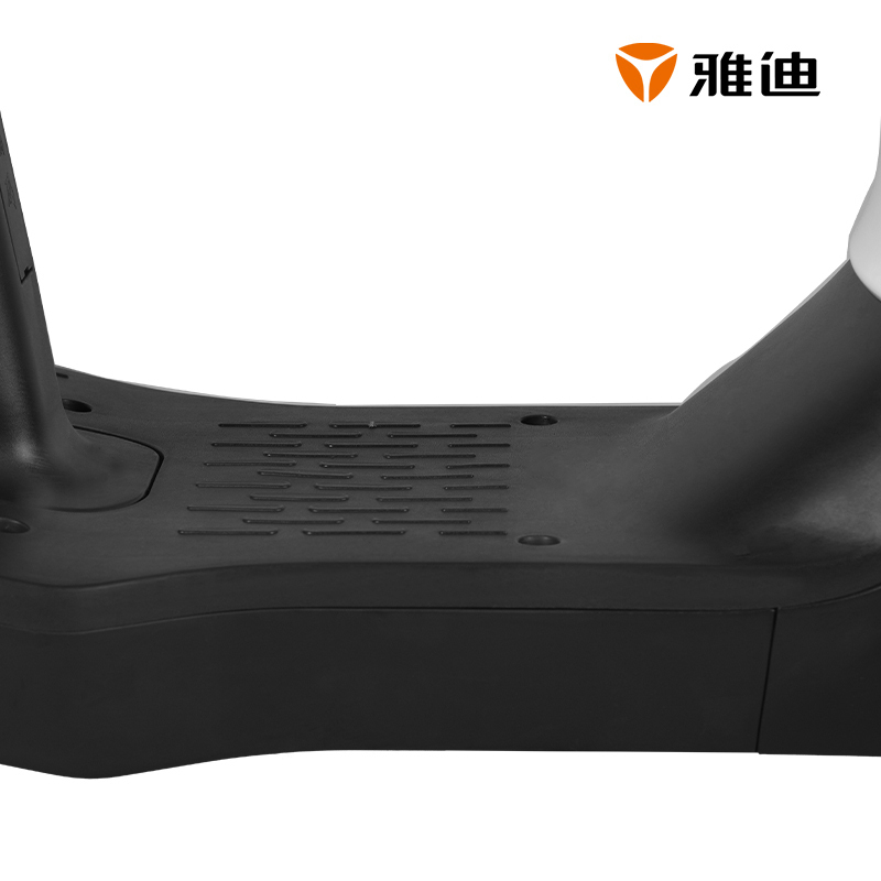 雅迪(yadea)新款欧逸升级版电动车轻便代步踏板车电瓶车男女代步车锂电轻便电动车续航60公里48V15A白