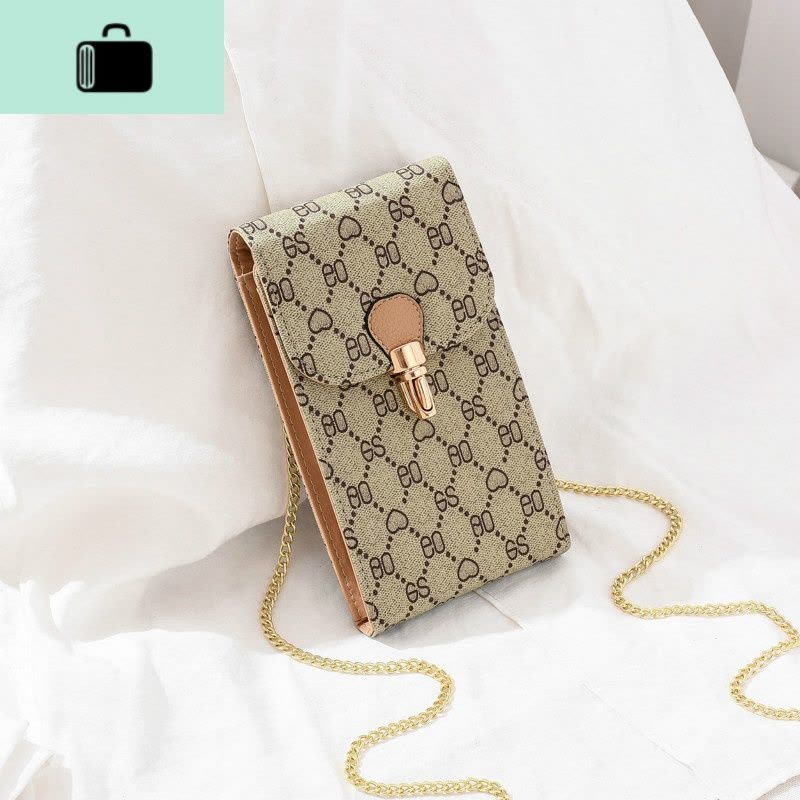 夏季百搭迷你链条手机包包女新款韩版时尚斜挎手机包女小包手机袋NEW LAKE女斜挎包图片