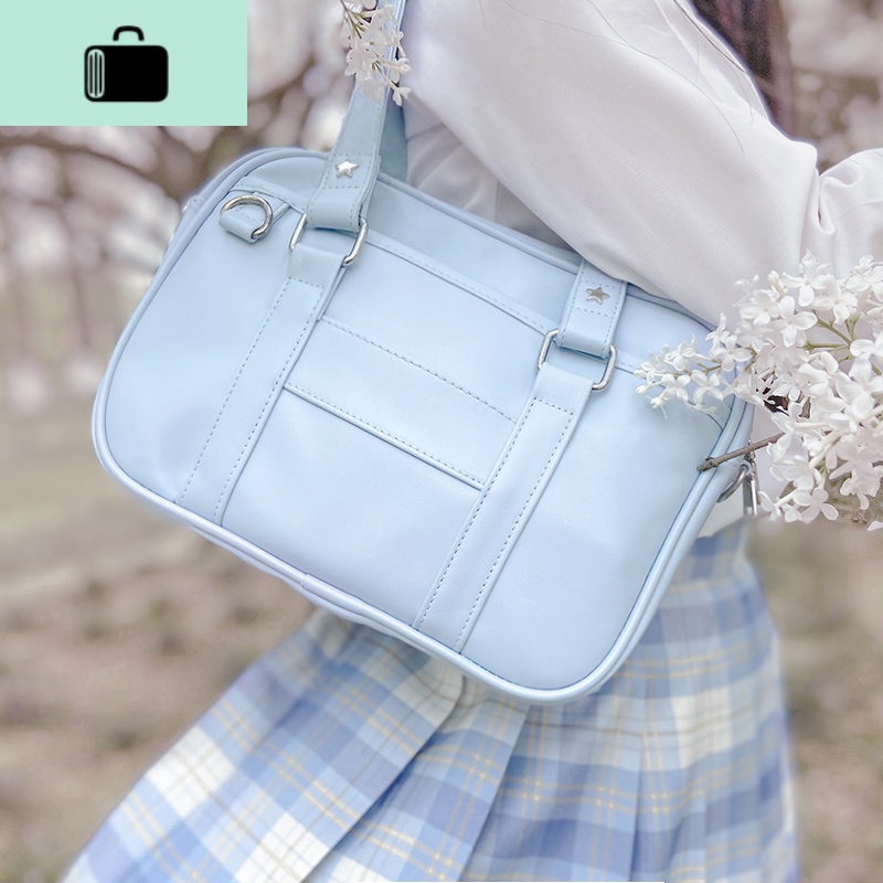 脑壳痛原创日系jk制服包斜跨迷你pu小号单肩手提dk制服包小春日new