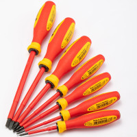 世达 一字十字电工工具螺丝刀起子 09301A 7件VDE绝缘螺丝批组套