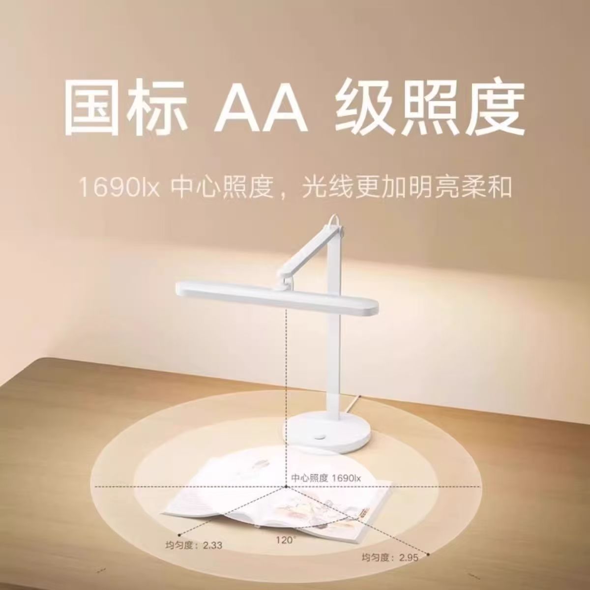 小米米家台灯Pro 读写版专业读写台灯宿舍学生护眼灯led阅读灯高清大图