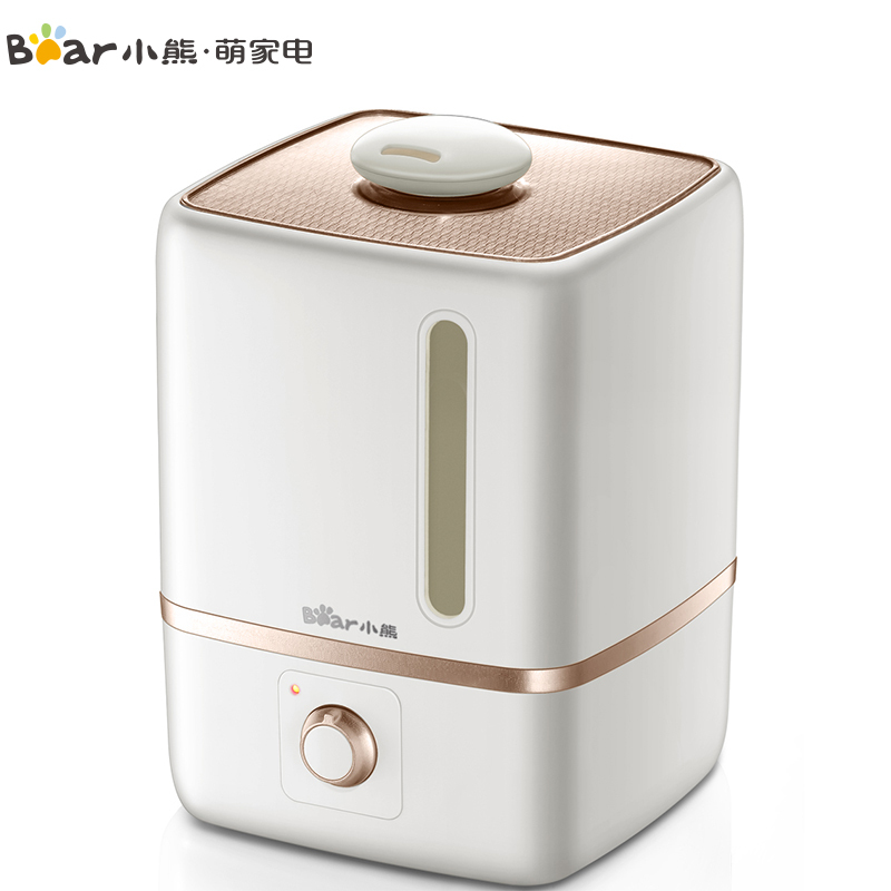 小熊(Bear)加湿器 JSQ-B40T6 4升大容量家用办公卧室客厅静音加湿补水 创意迷你空调抑菌水箱 香薰机加湿机