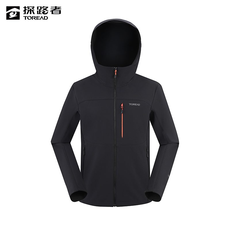 探路者 男式软壳外套 TAEEAN91053/件高清大图