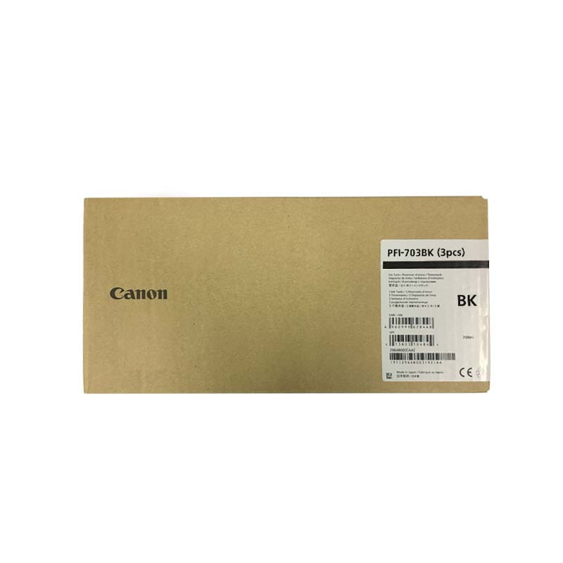 佳能(Canon) 墨盒PFI-703 BK照片黑 适用于IPF810/815/820/825