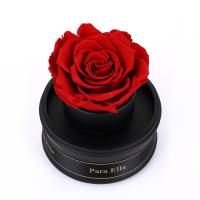 Para Ella 011系列进口玫瑰花永生花[旋转音乐礼盒]鲜花速递国庆节重阳元旦情人节生日纪念日礼物送老婆女生闺蜜