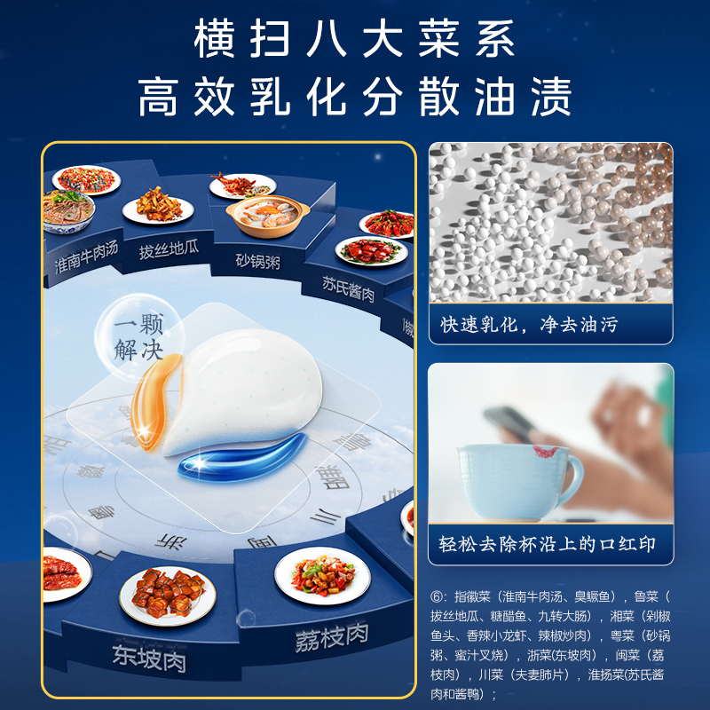 美的碗伴洗碗凝珠2倍净力强力去污洗碗机专用清洁洗涤剂洗碗套装方太西门子通用洗碗机伴侣非洗碗粉洗碗块亮碟剂加速烘干