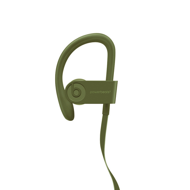 Beats Powerbeats 3 Wireless 无线蓝牙耳机 入耳式运动耳机 耳挂式跑步音乐耳机(带麦) 草原绿