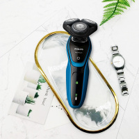 飞利浦(Philips) 电动剃须刀 S5077/03 干湿两用三刀头剃须刀全身水洗 充电旋转式刮胡刀 三刀头电动刮胡刀