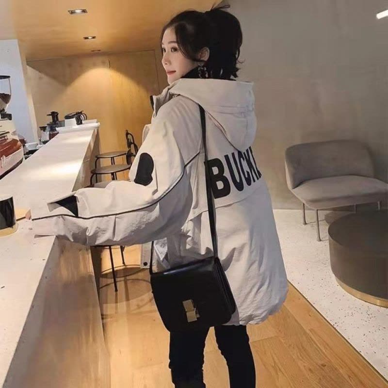 工装棉衣女加厚短款宽松面包服棉服学生棉袄韩版女装胖M加肥加大莎丞图片