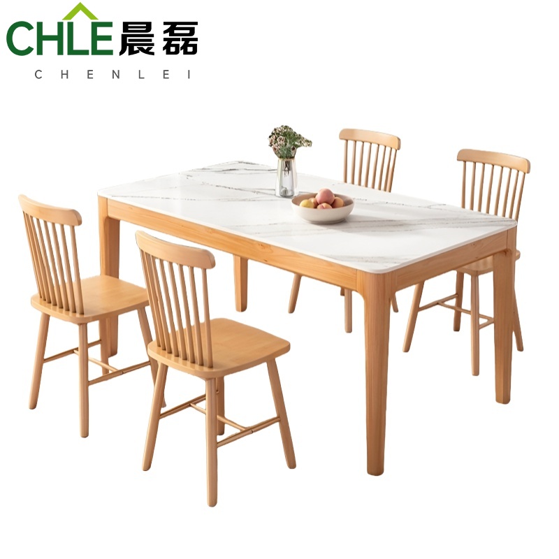 晨磊 一桌四椅 140*80*75cm 套高清大图