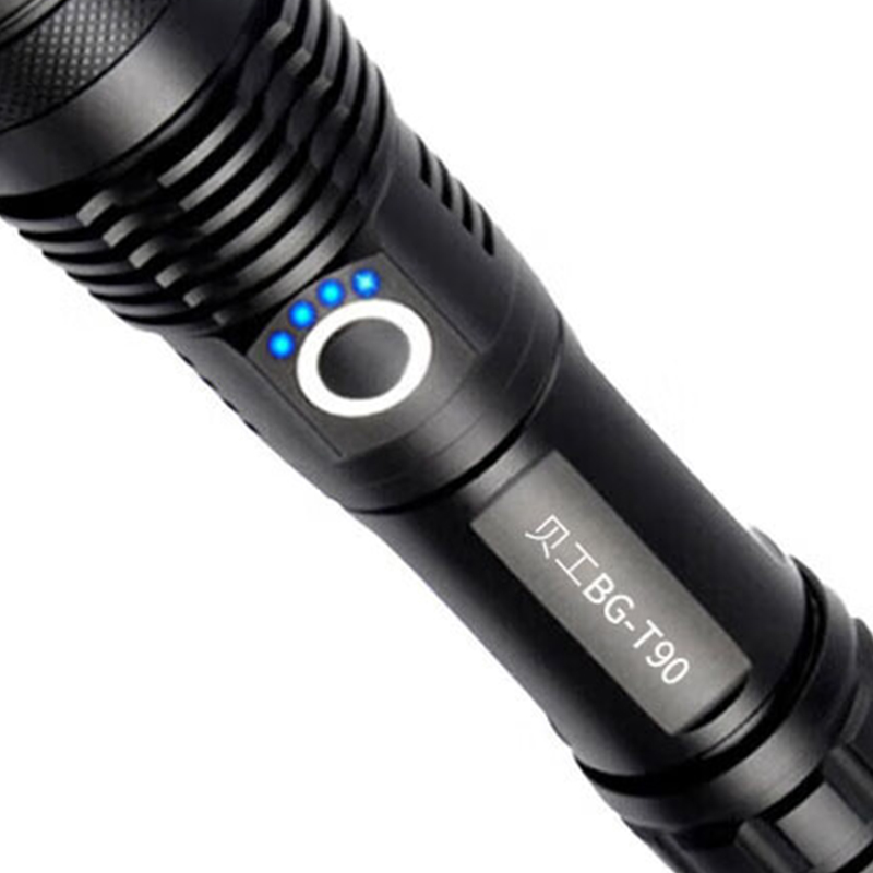 贝工 LED强光手电筒 15W 5档变光 BG-T90 个高清大图