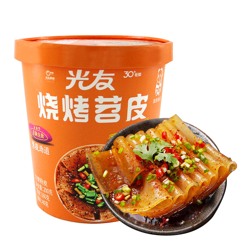 光友烧烤苕皮200g*12杯整箱装
