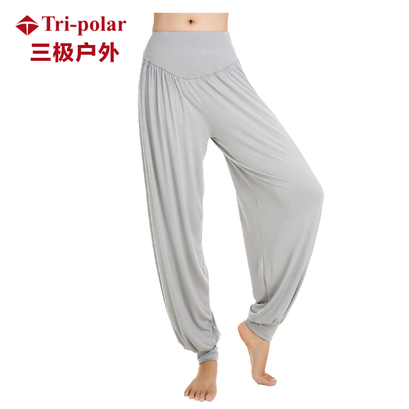 三极户外(Tripolar) TP1051 新款瑜珈裤收口灯笼裤舞蹈裤太极裤运动服瑜伽服女运动休闲裤
