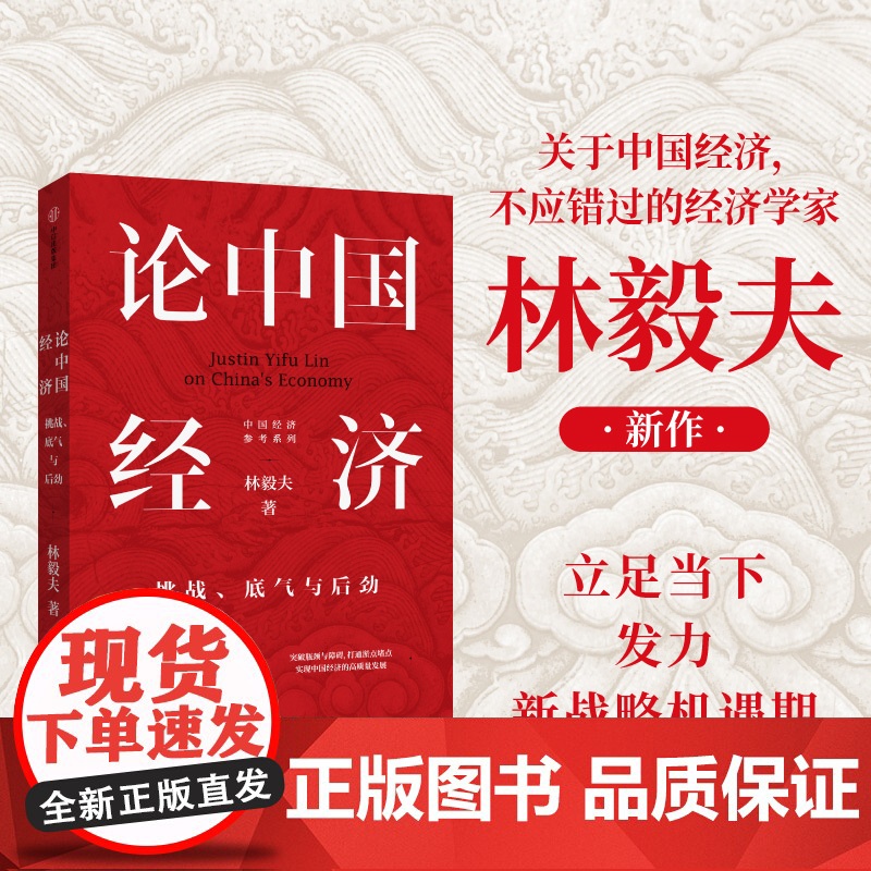 论中国经济:挑战、底气与后劲 林毅夫 著 中信出版社 突破瓶颈与障碍 打通淤点堵点 实现中国经济的高质量发展高清大图