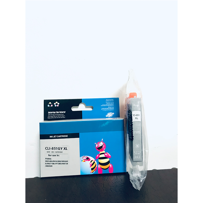 文印保CC-851XLGY墨盒 适用于佳能IP7280/IX6770/6780/MX928/MG7180高清大图