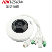 海康威视DS-2CD3935FWD-IWS高清全景鱼眼监控摄像头300/500万带插卡 500万