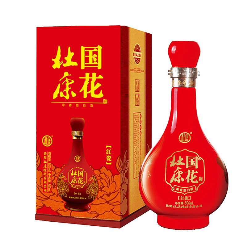 杜康国花杜康50度 500ml*6整箱装浓香型白酒