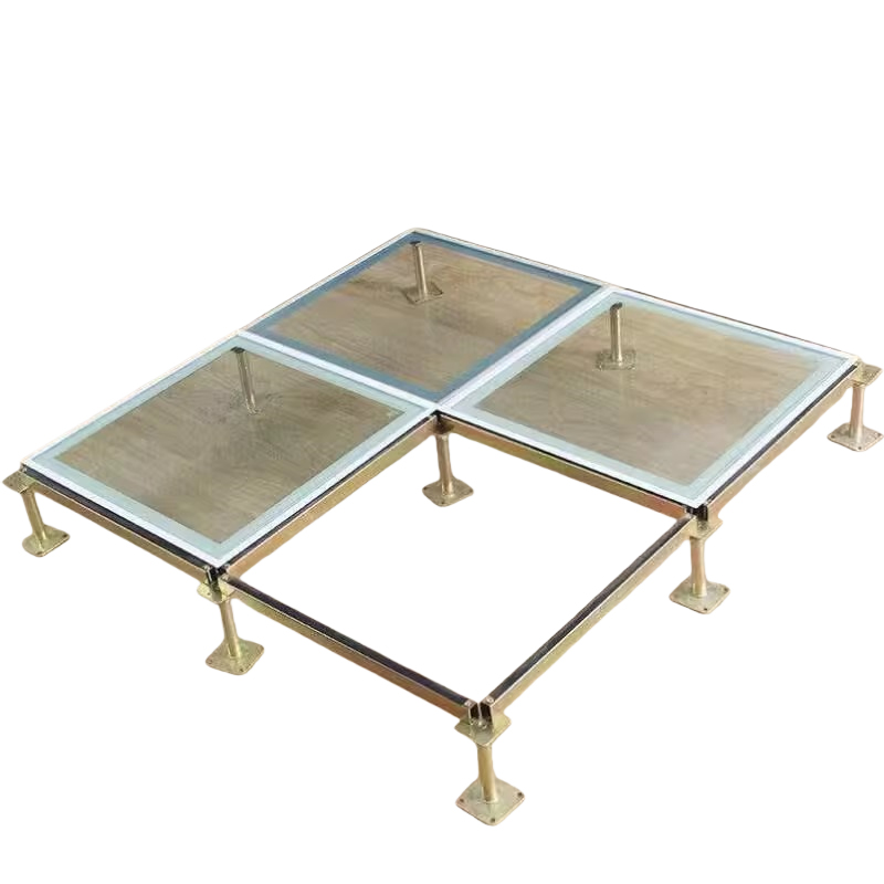 贝策 防静电地板 玻璃600*600*12mm 块高清大图