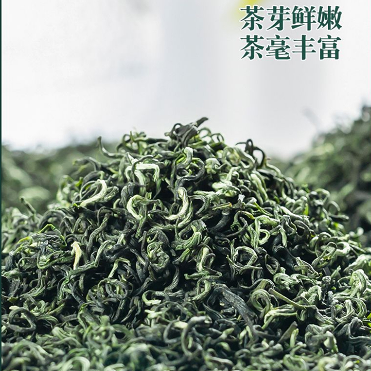 源御露碧螺春新茶浓香型绿茶核心原产嫩芽非毛尖茶叶简易袋装125克高清大图
