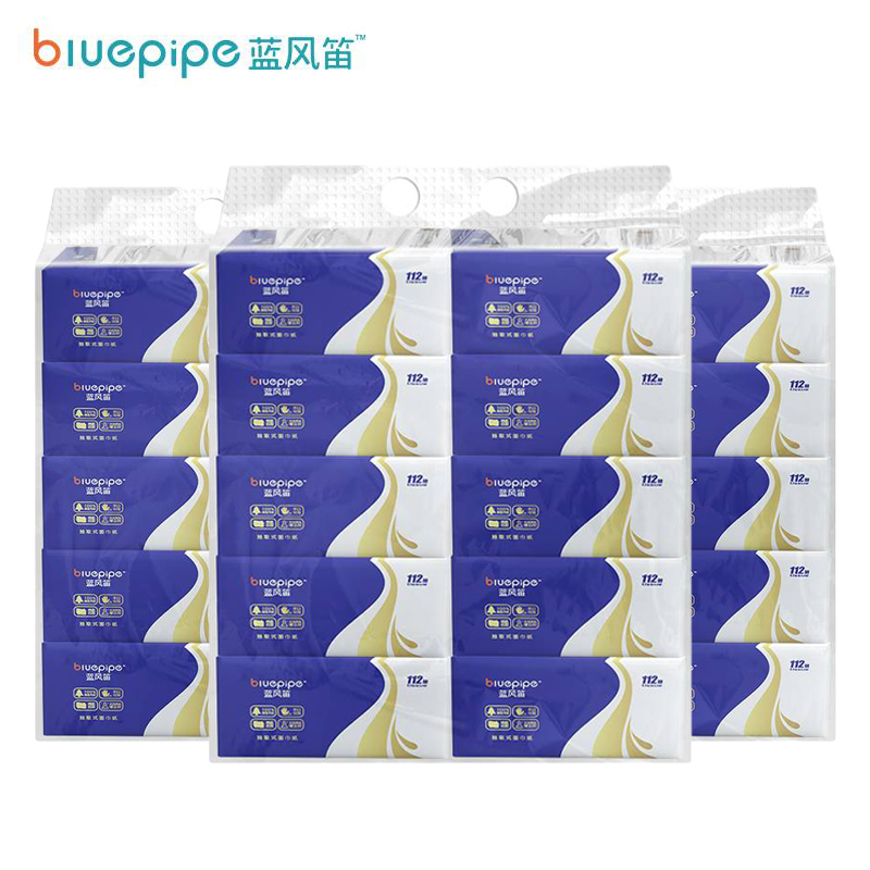 蓝风笛 抽纸 5提 件高清大图