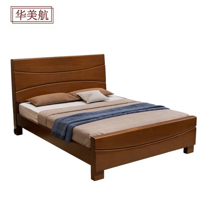 华美航 单人床 1200*2000mm张高清大图