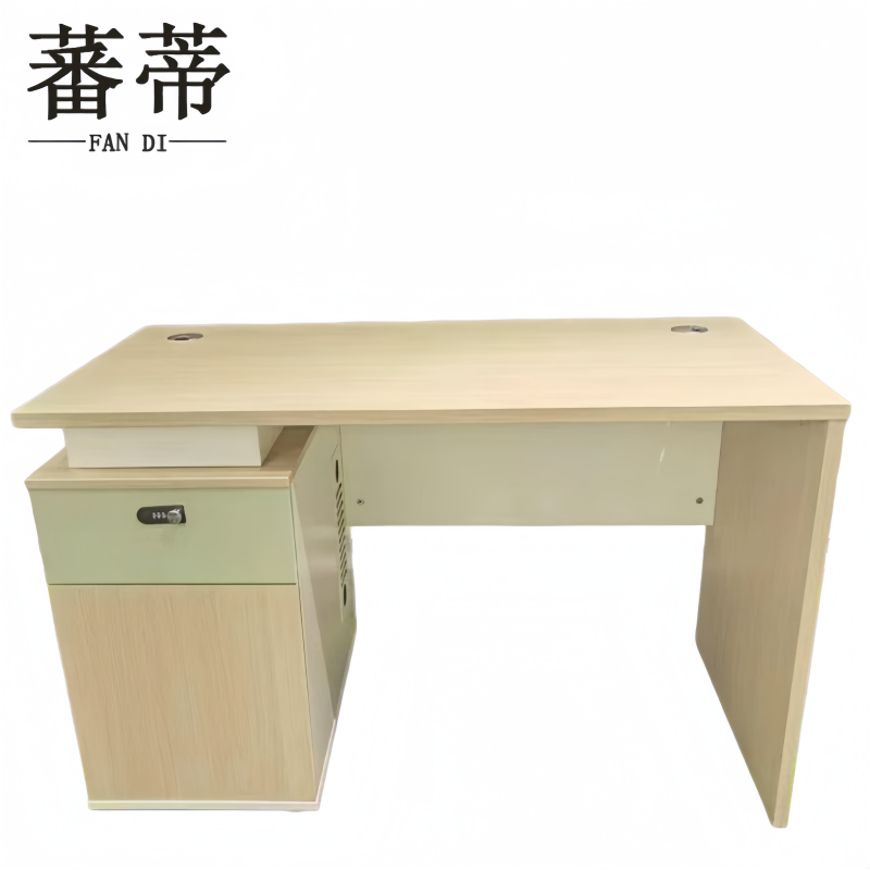 蕃蒂单人办公桌单人位1400*600mm张高清大图