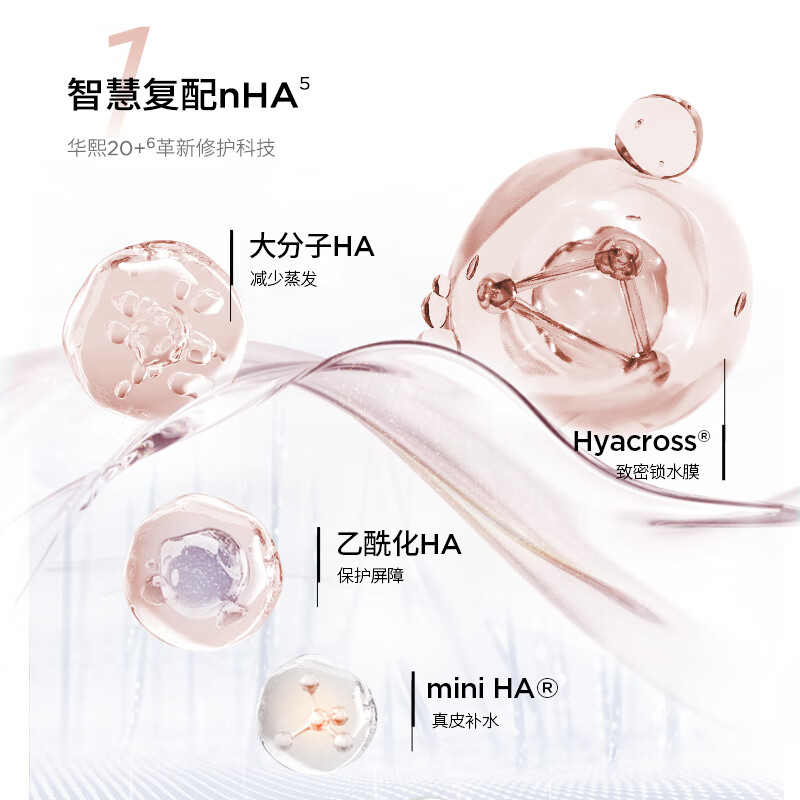 润百颜玻尿酸高保湿鲜颜面膜补水贴片面膜高清大图