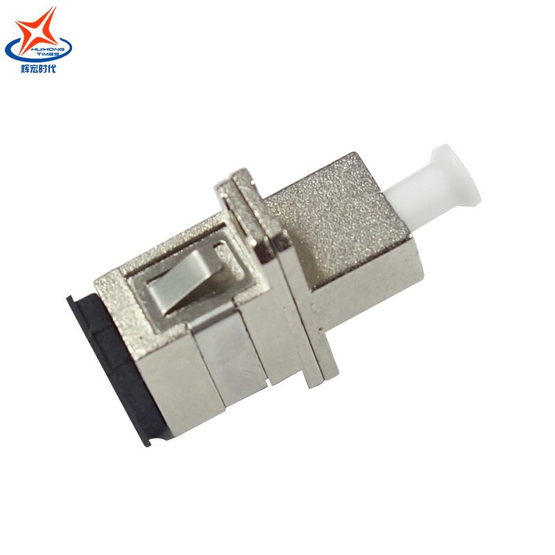 辉宏时代光纤适配器工程电信级单工双工光纤耦合器SC/ST/FC/LC/MPO法兰盘转接对接头光纤延长器 ST-LC
